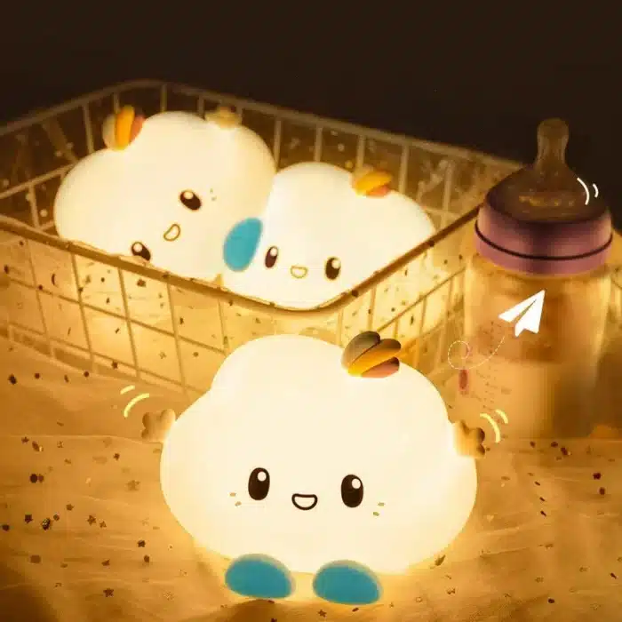 Veilleuse bébé nuage 4