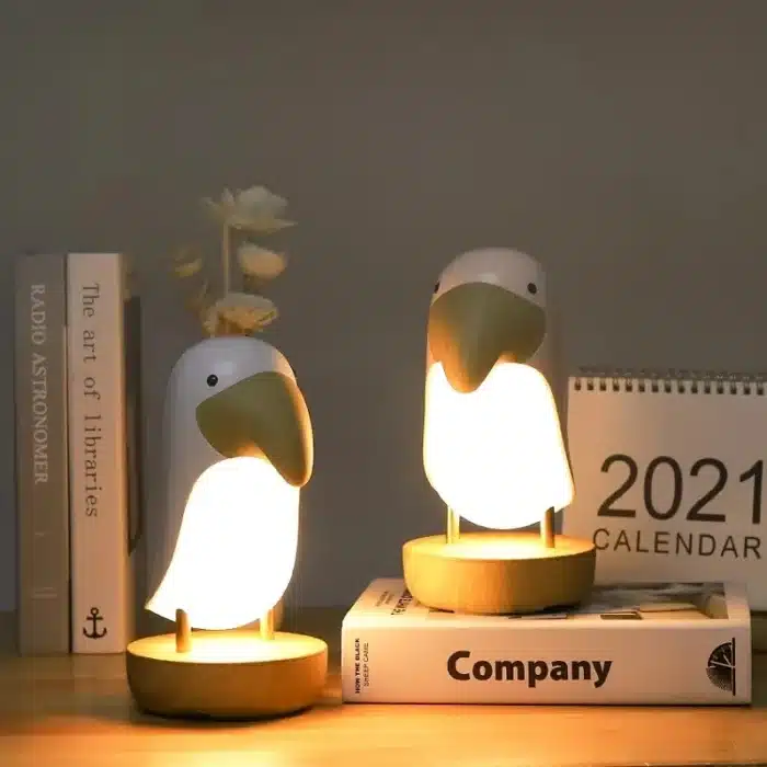 Veilleuse toucan en bois 1