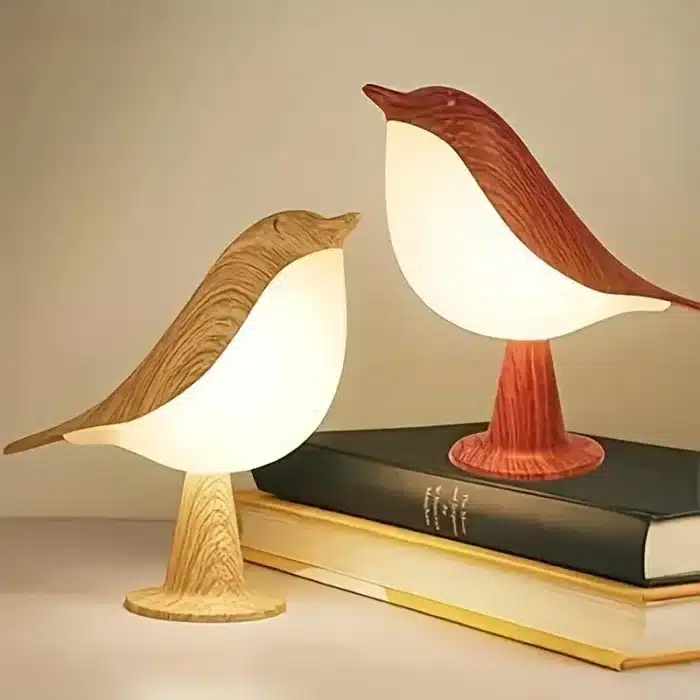 Veilleuse oiseau bois 2