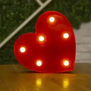 Lampe coeur 1