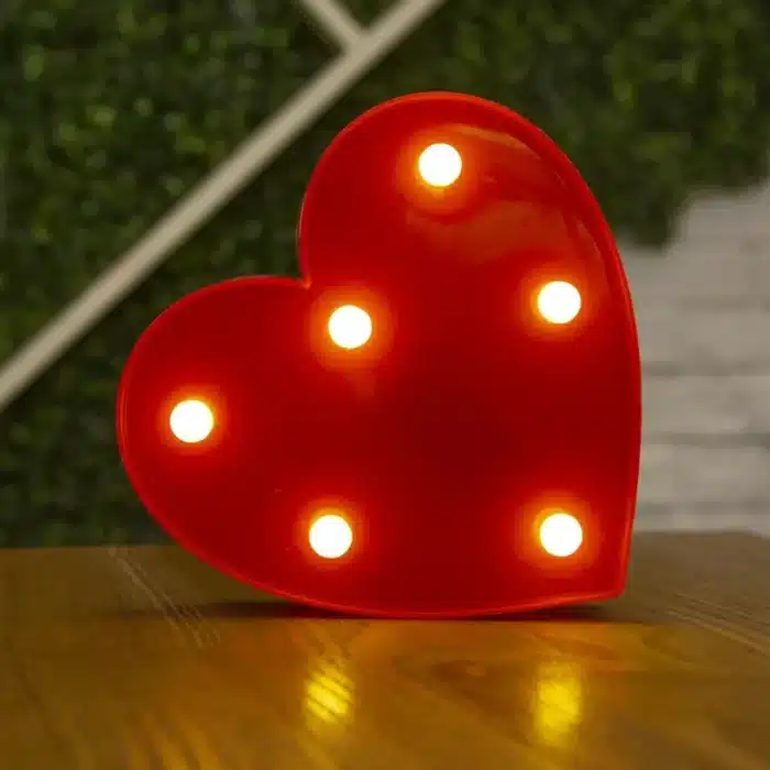 Lampe coeur 1