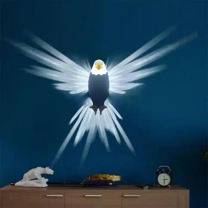 Veilleuse murale aigle 8
